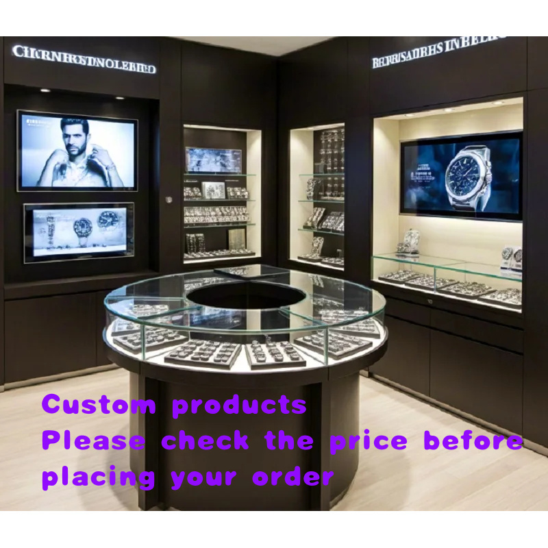 Luxury Watch Boutique - Custom Luxury Watch Island Counter Premium