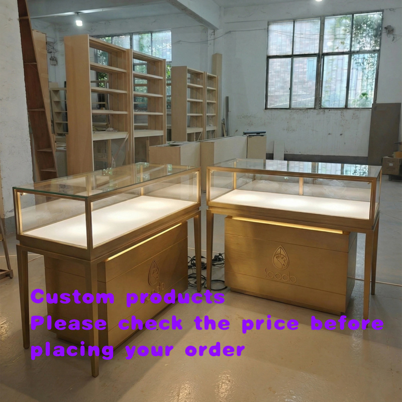 Luxury Watch Boutique - Etalase Perhiasan Logam Mewah Kustom, Kabinet
