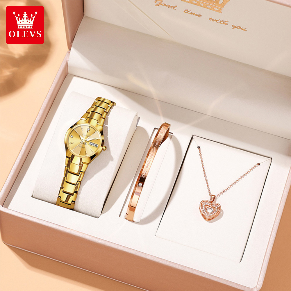 Luxury Watch In Usa - OLEVS Jam Tangan Wanita 8697 Jam