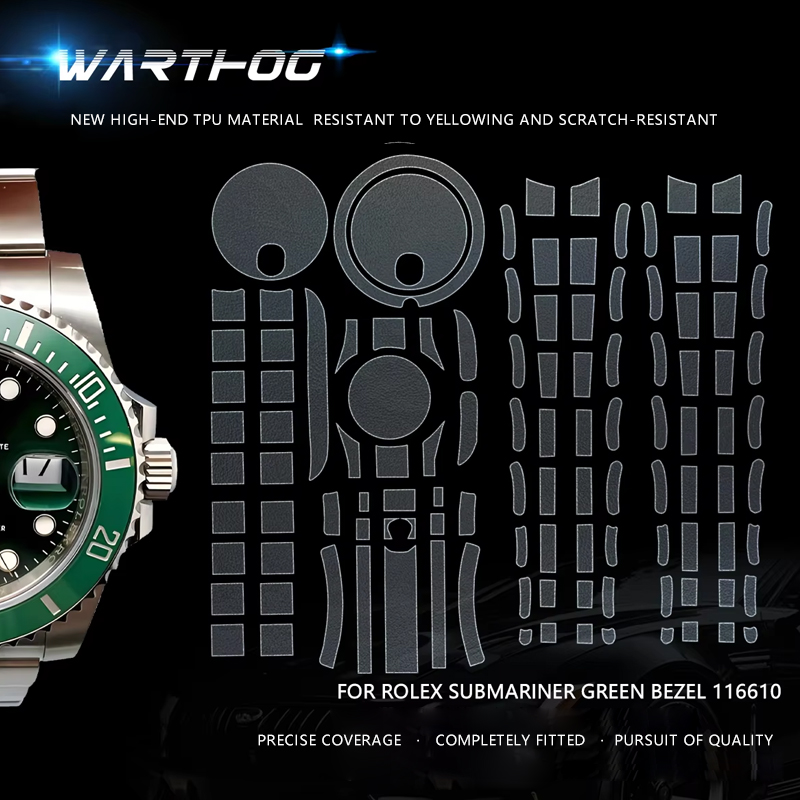 Luxury Watch Gold - Cocok untuk Rolex Submariner 116613 Film