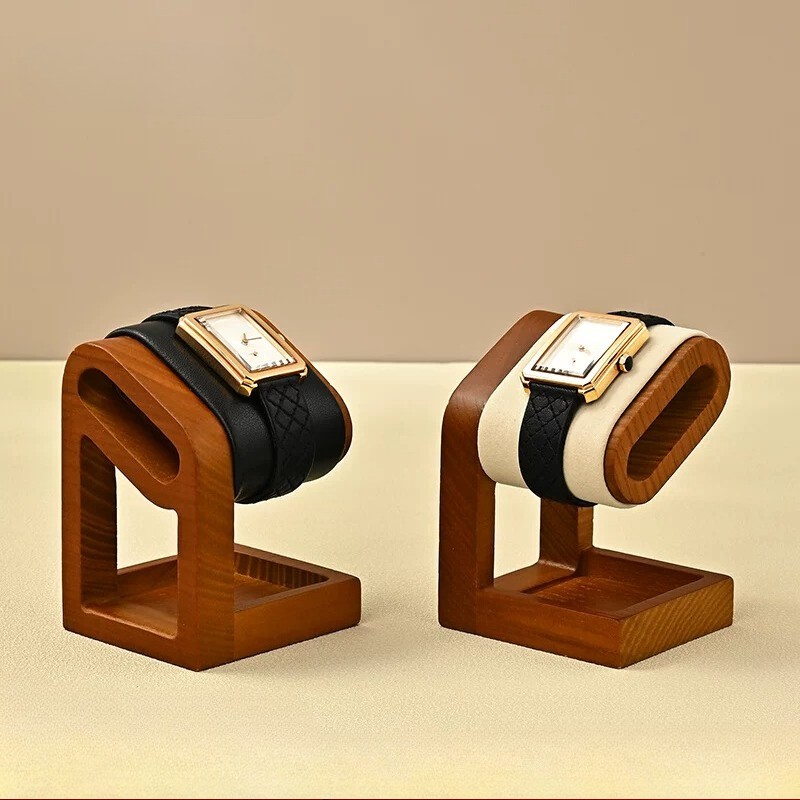 Luxury Watch Boutique - Rak Display Jam Tangan Kayu Solid