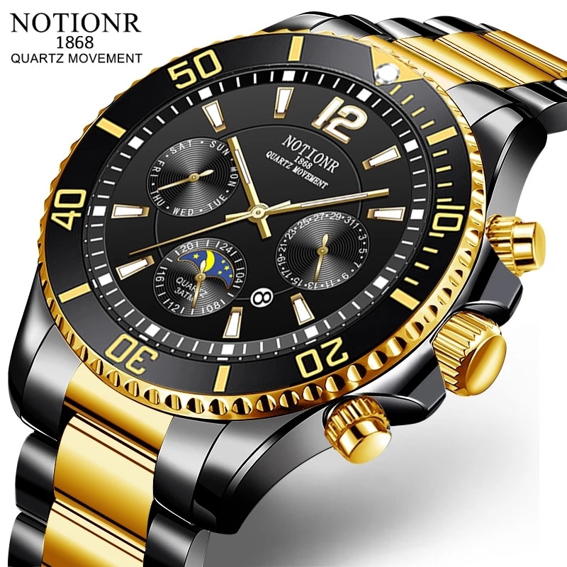 Best Luxury Quartz Watch - Jam tangan bisnis pria, arloji olahraga