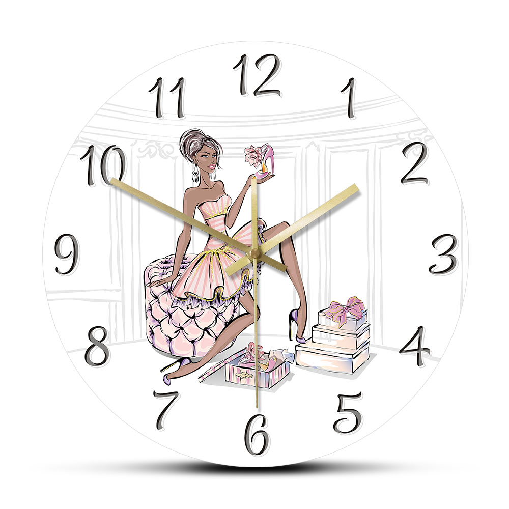 Luxury Watch Boutique - Gadis Fashion dengan Sepatu Hak Tinggi