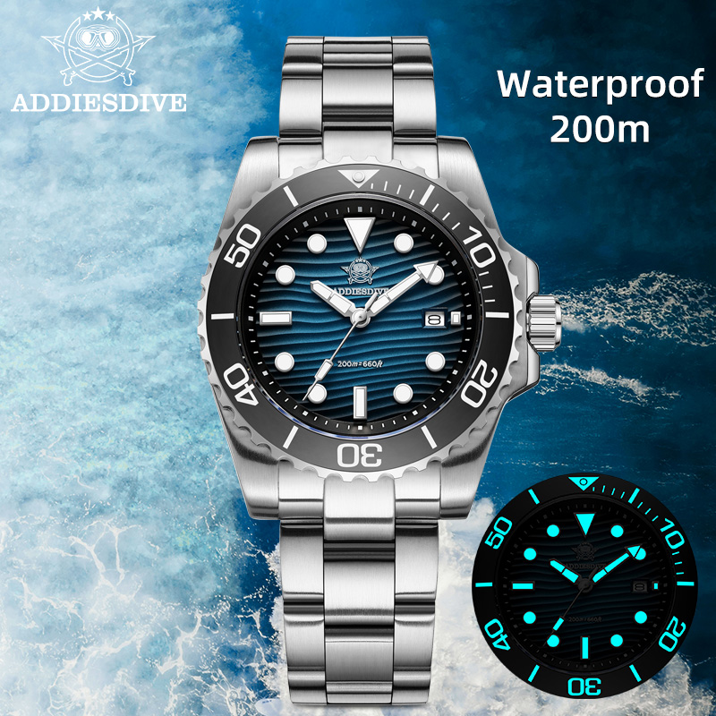 Luxury Watch Gift Box - ADDIESDIVE Jam Tangan Kuarsa Pria 2115
