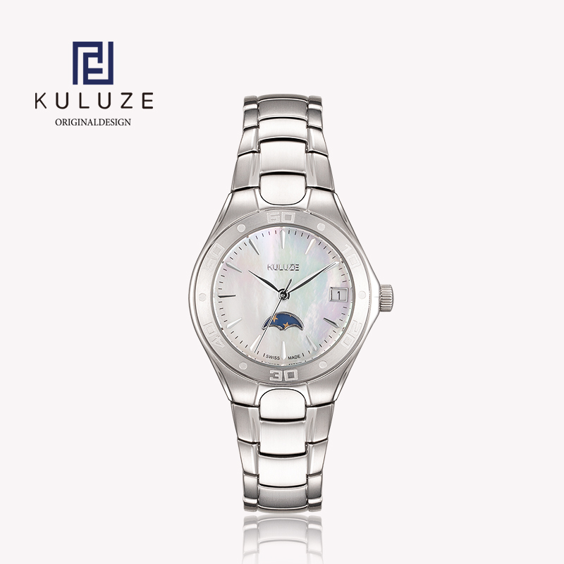 Luxury Watch Index - KULUZE jam tangan wanita Titanium, jam