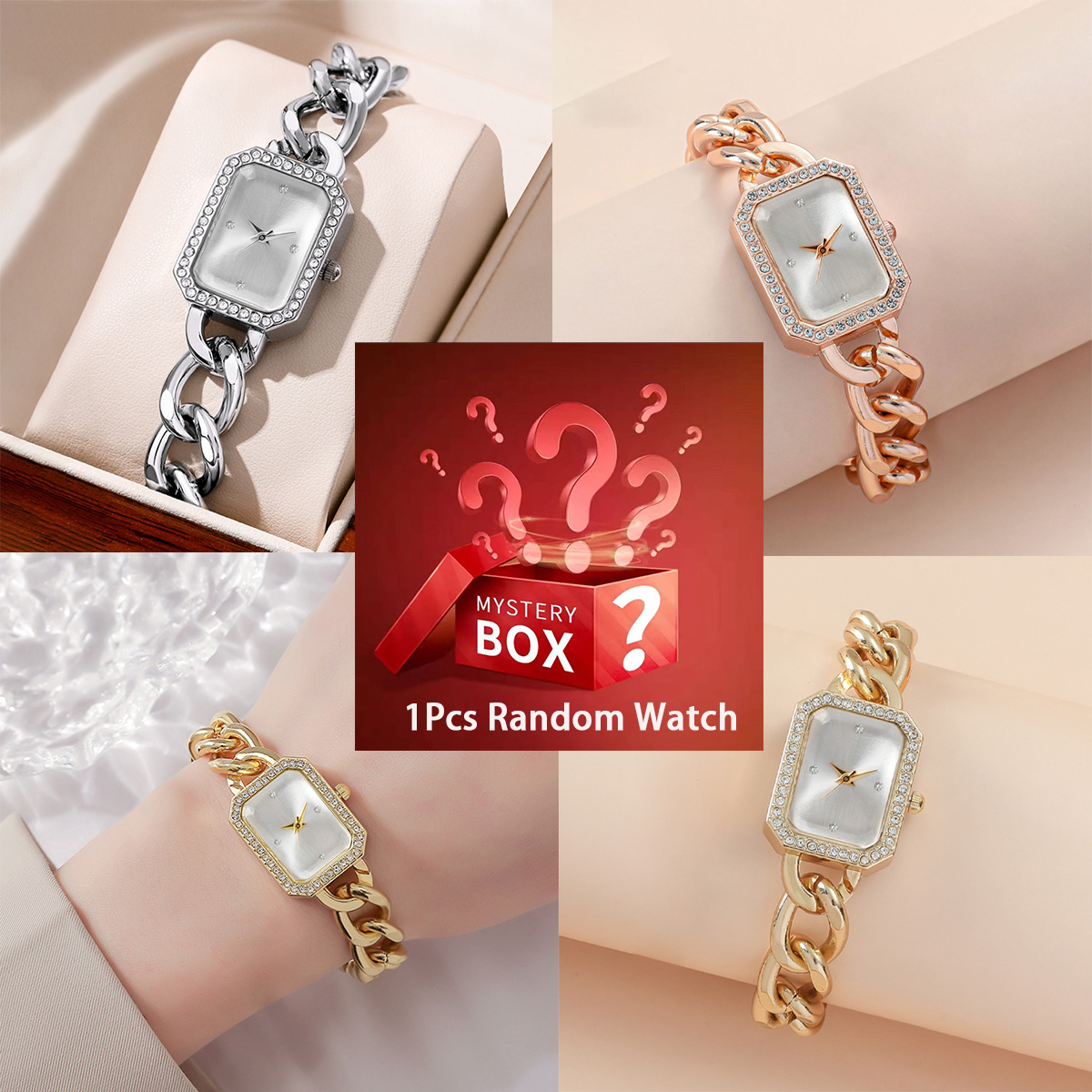 Kotak misteri berisi 1 jam tan - Luxury Watch In Usa ulasan dan harga