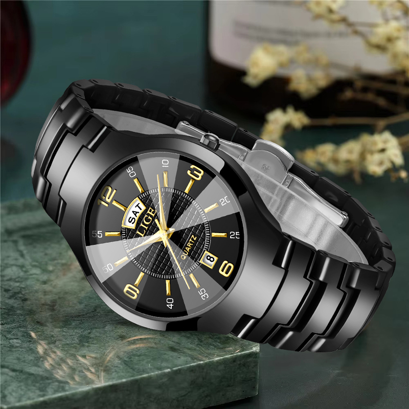 LIGE Jam Tangan Wanita Elegan  - Luxury Watch In Usa ulasan dan harga