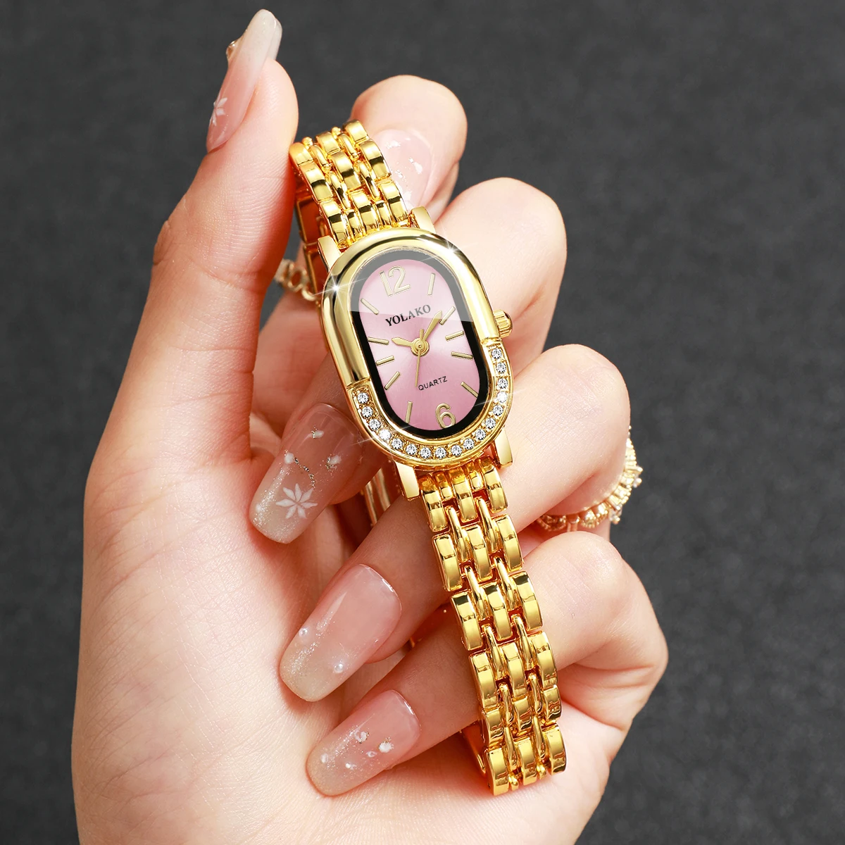 Jam Tangan Kuarsa Wanita Berli - Luxury Watch Gift Box ulasan dan harga
