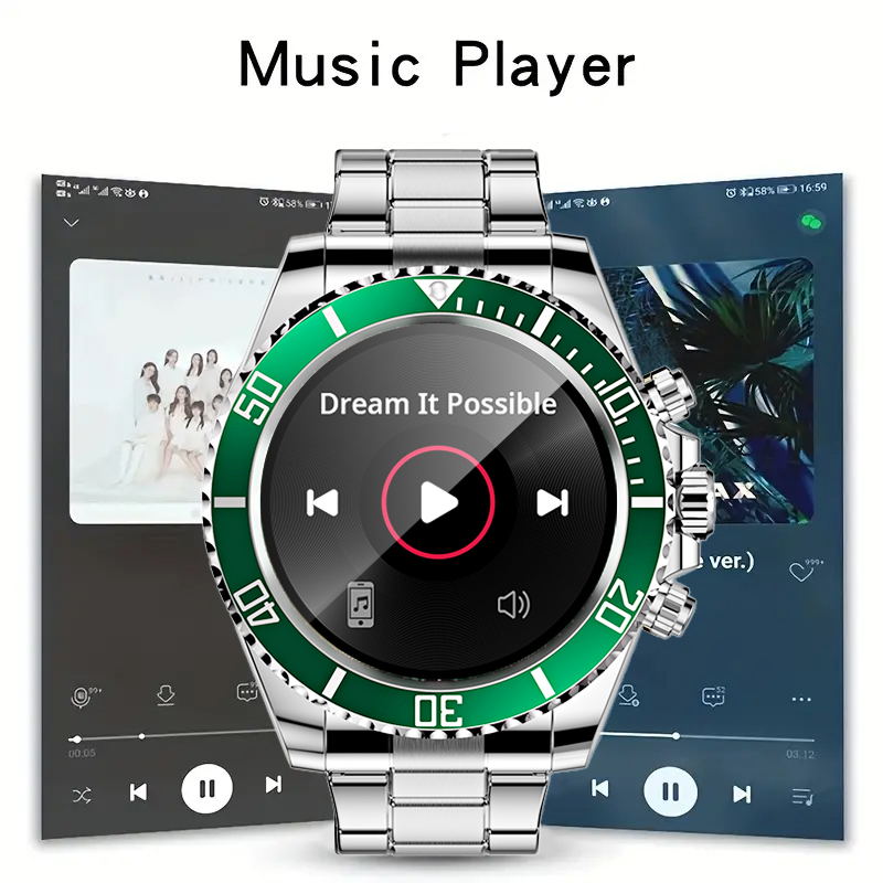 Aiweile AW12 jam tangan pintar - Luxury Watch Korea ulasan dan harga