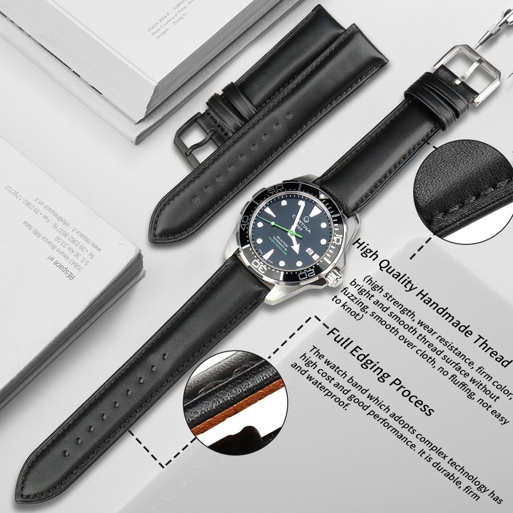 MAIKES Mewah Genuine Leather W - Luxury Watch Longines ulasan dan harga