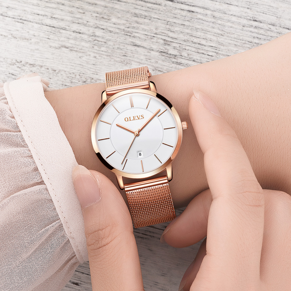 OLEVS Jam Tangan untuk Wanita  - Luxury Watch Display Case ulasan dan harga