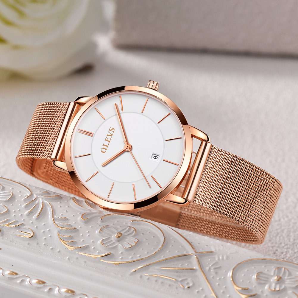 OLEVS Jam Tangan untuk Wanita  - Luxury Watch Display Case ulasan dan harga