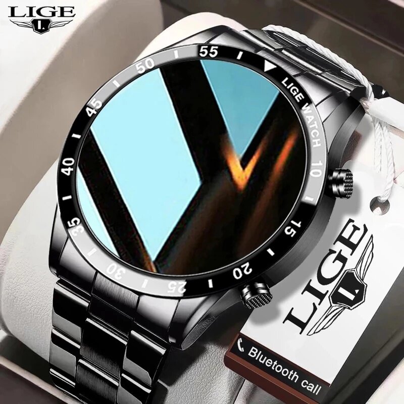 LIGE Jam Tangan Pintar Panggil - Luxury Watch Korea ulasan dan harga