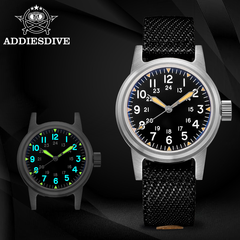 ADDIESDIVE AD2088 NH35 Jam Tan - Luxury Watch Vintage ulasan dan harga
