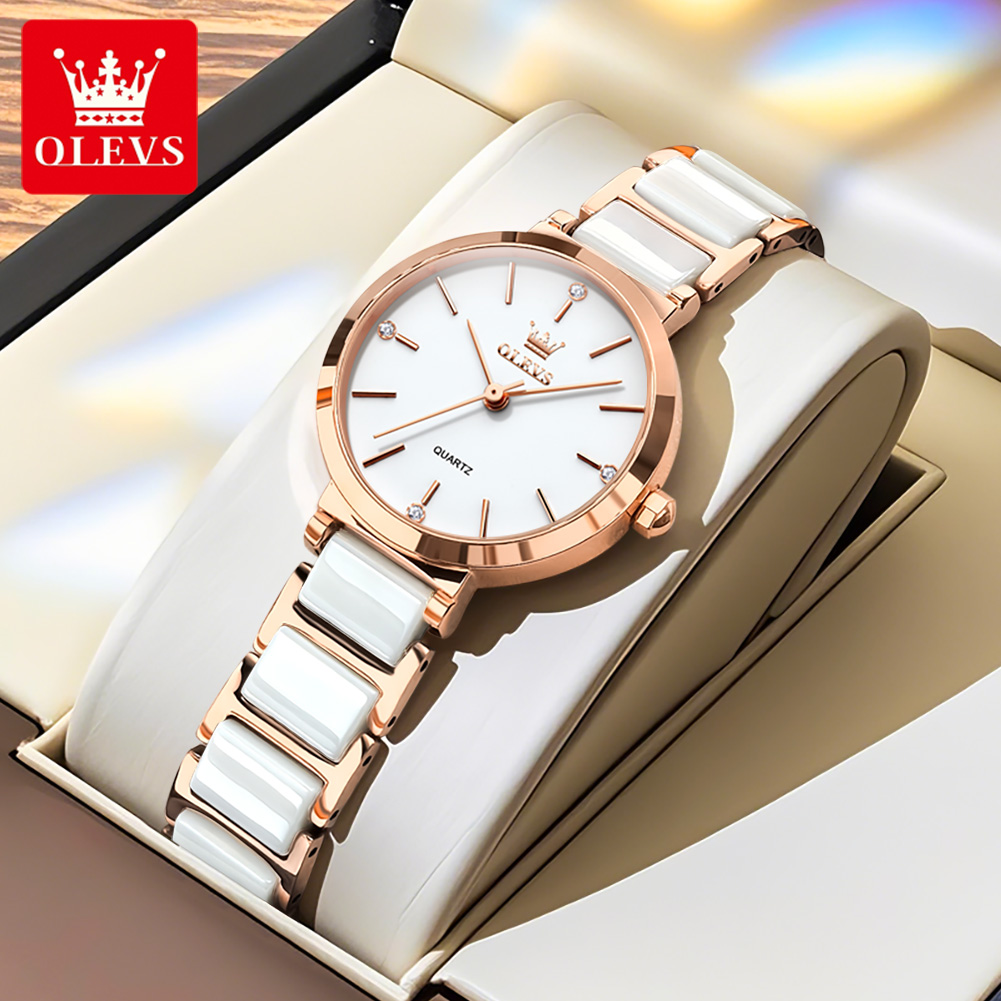 Jam Tangan Wanita OLEVS 5877 M - Luxury Watch In Usa ulasan dan harga