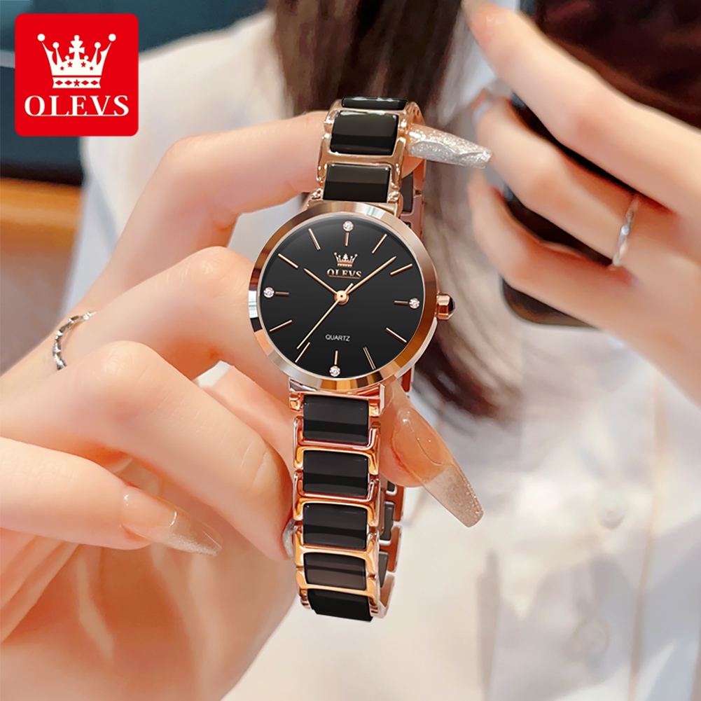 Jam Tangan Wanita OLEVS 5877 M - Luxury Watch In Usa ulasan dan harga