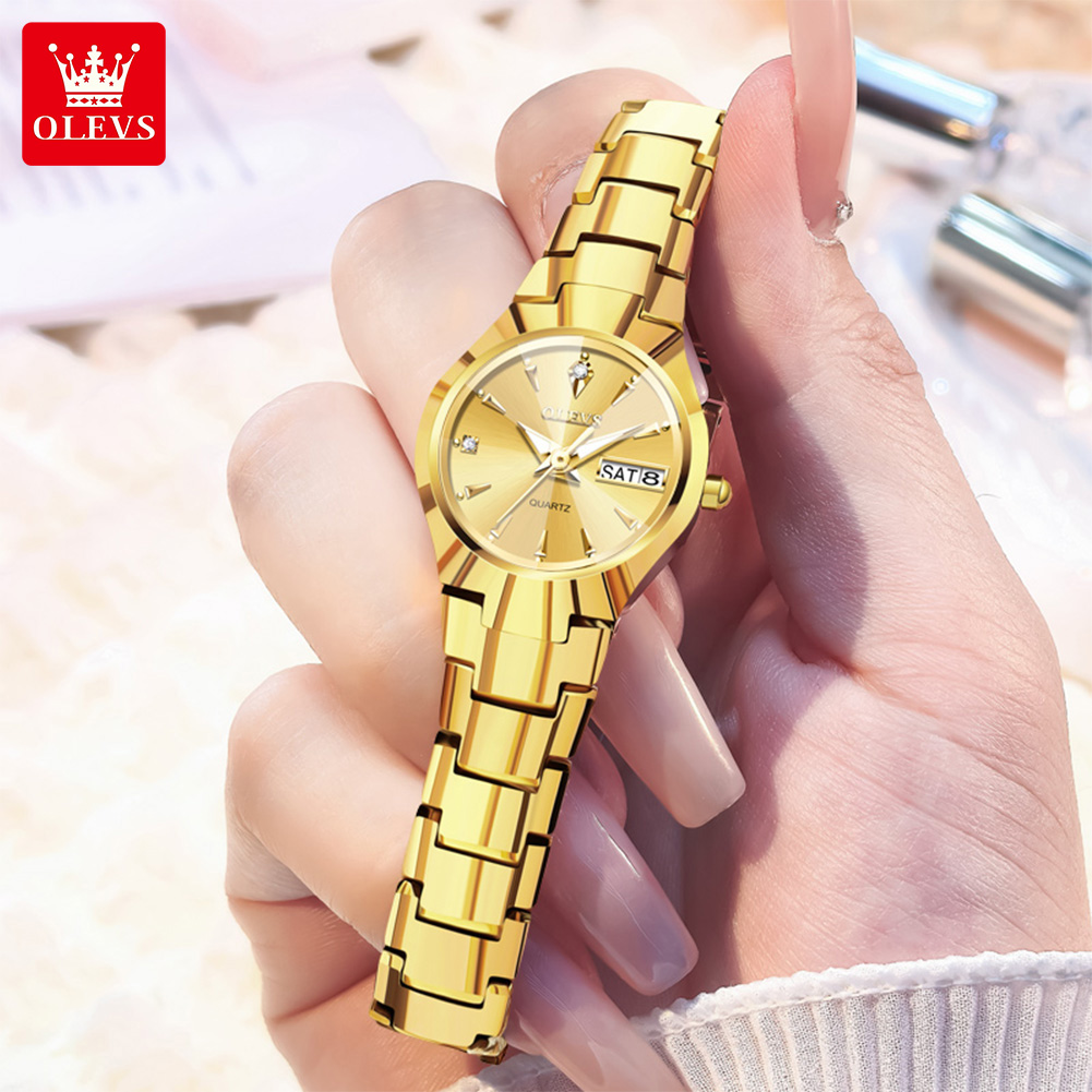 OLEVS Jam Tangan Wanita 8697 J - Luxury Watch In Usa ulasan dan harga