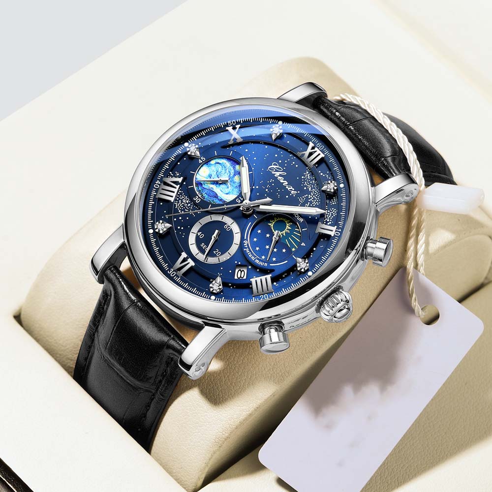 Jam Tangan Pria BARU Multi-fun - Best Luxury Quartz Watch ulasan dan harga