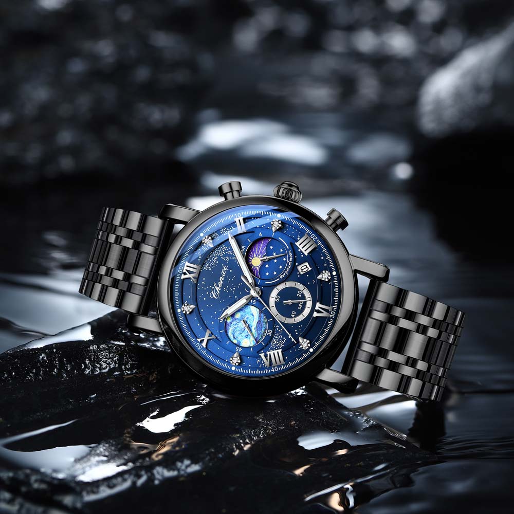 Jam Tangan Pria BARU Multi-fun - Best Luxury Quartz Watch ulasan dan harga