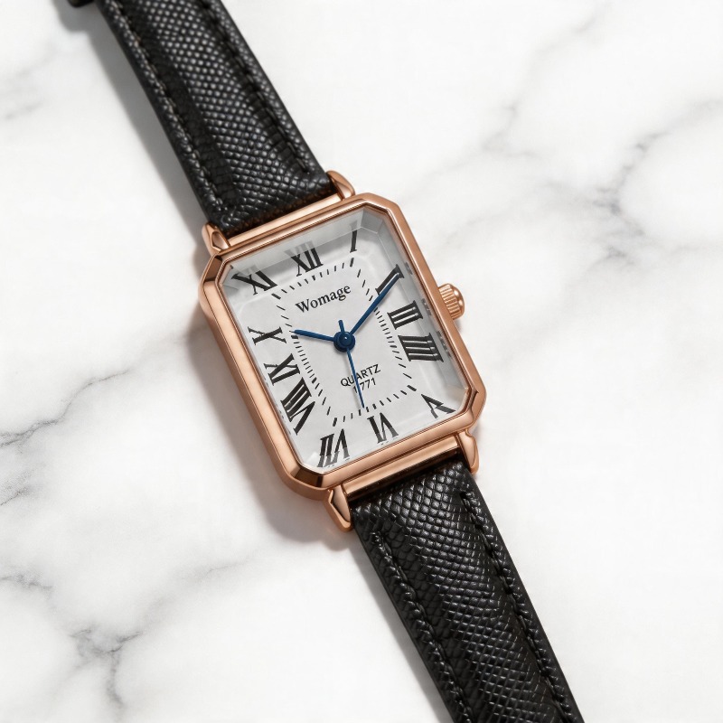 Jam Tangan Kuarsa Persegi Panj - Luxury Watch Index ulasan dan harga