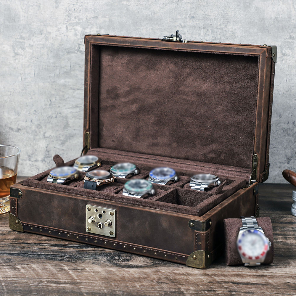 Kotak Jam Tangan Kulit Custom  - Luxury Watch Vintage ulasan dan harga