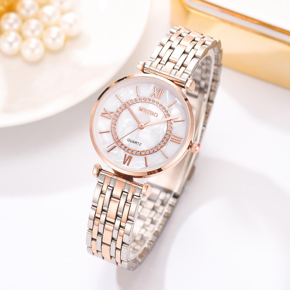 Jam tangan gelang kristal wani - Luxury Women'S Watch ulasan dan harga