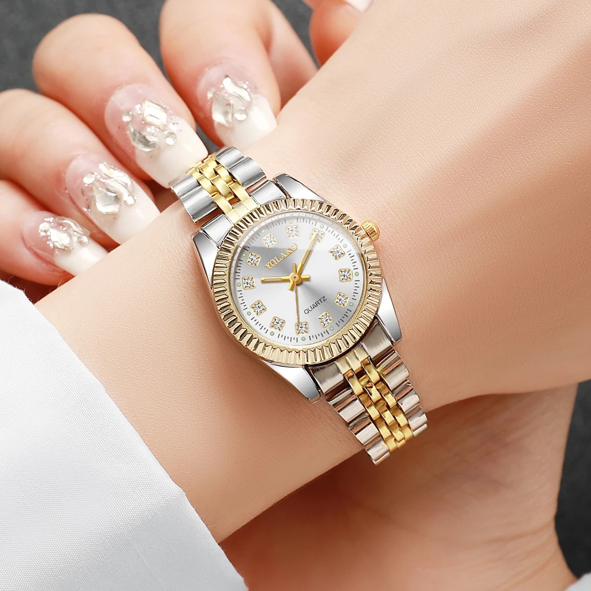 Jam Tangan Kuarsa Wanita Berli - Luxury Watch Gift Box ulasan dan harga