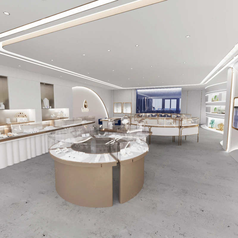 Lemari pajang perhiasan desain - Luxury Watch Boutique ulasan dan harga