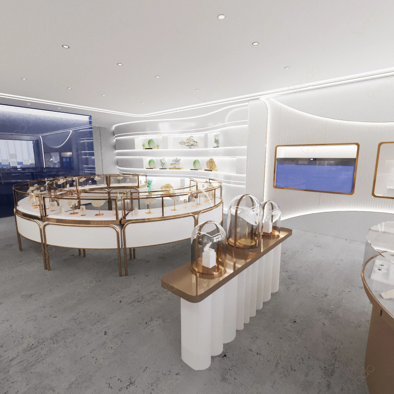 Lemari pajang perhiasan desain - Luxury Watch Boutique ulasan dan harga