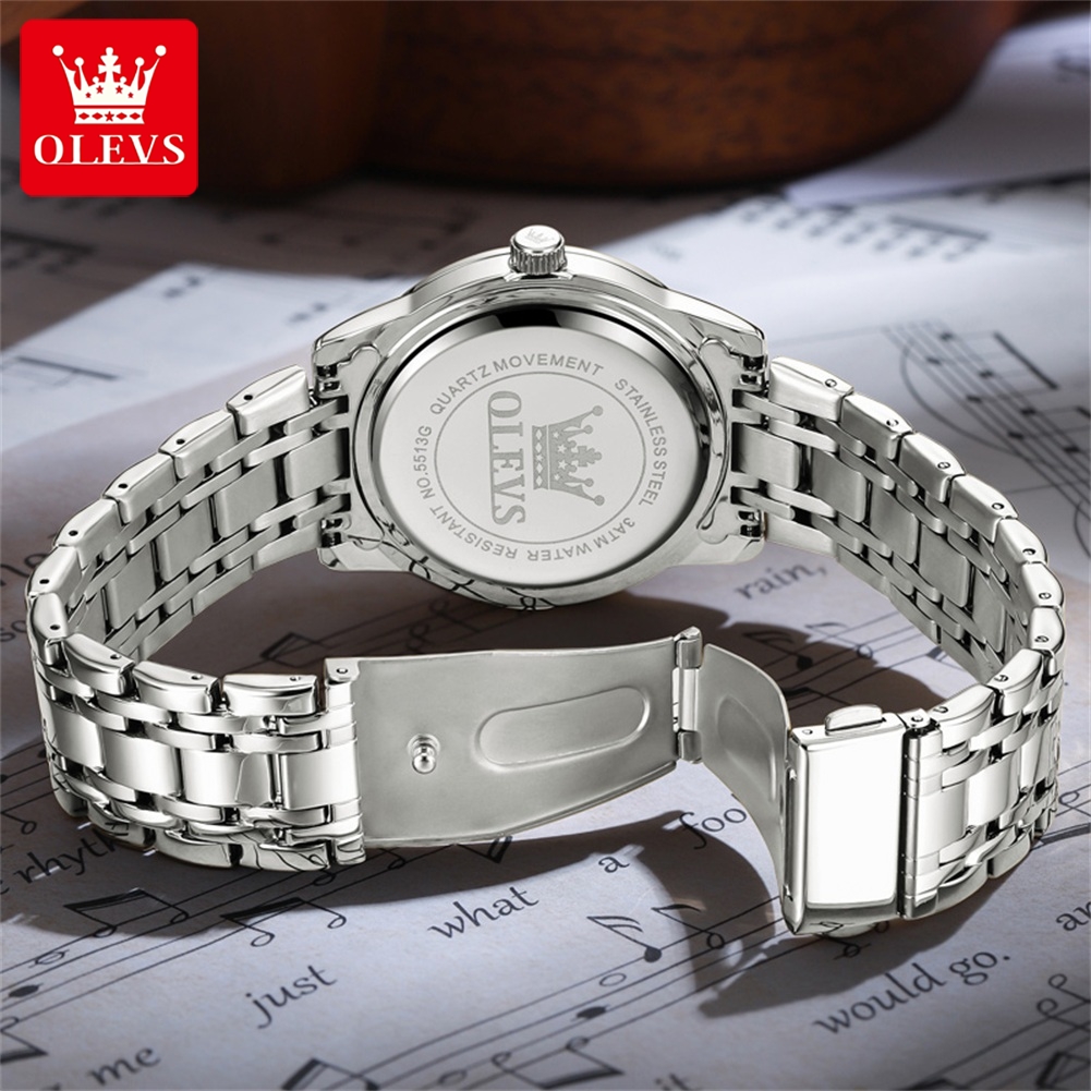 OLEVS jam tangan kuarsa eksklu - Best Luxury Quartz Watch ulasan dan harga